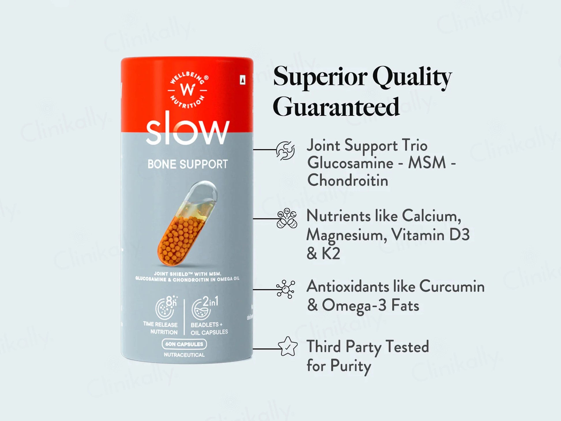 Wellbeing Nutrition Slow Bone Support Capsule