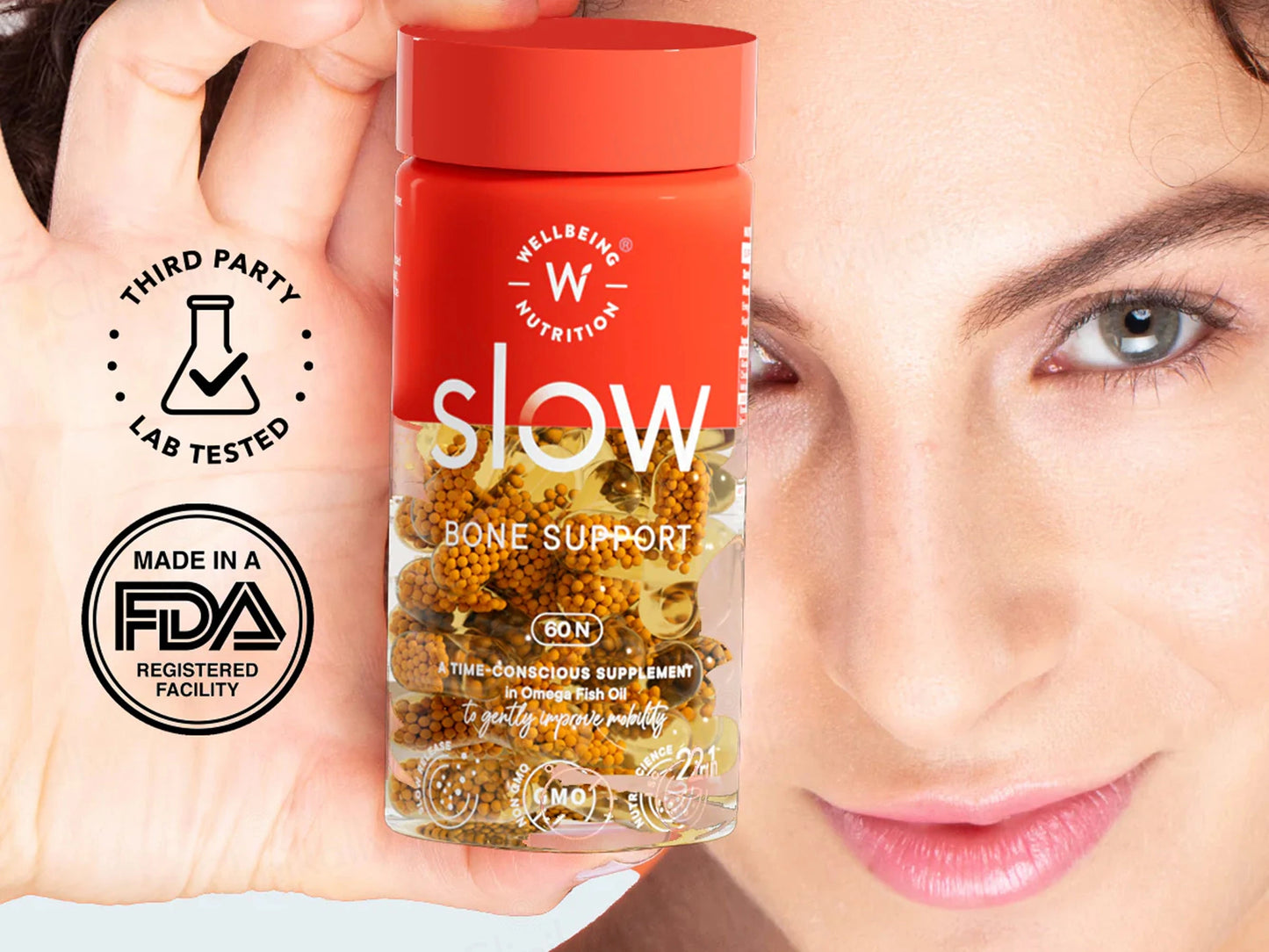 Wellbeing Nutrition Slow Bone Support Capsule