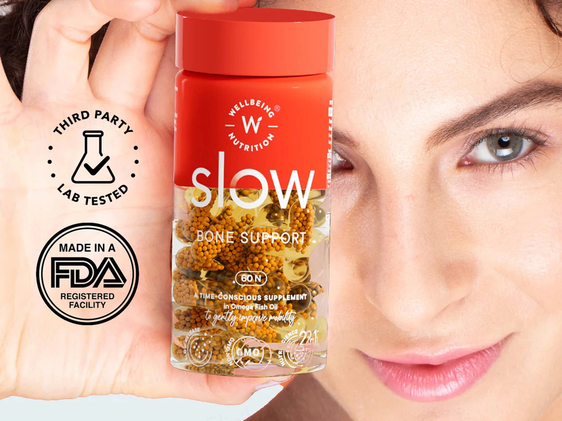 Wellbeing Nutrition Slow Bone Support Capsule