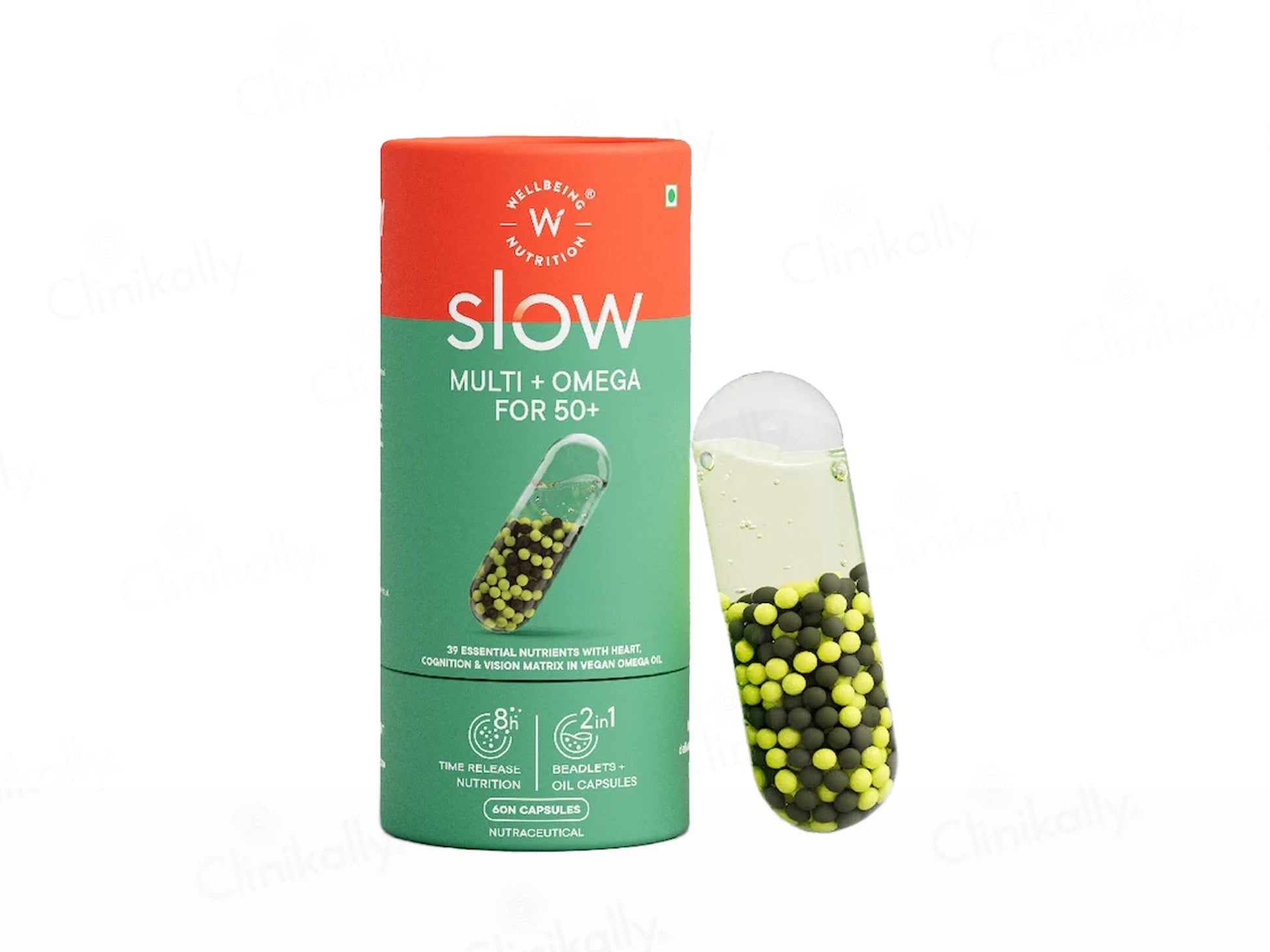 Wellbeing Nutrition Slow Multi  Omega For Adult 50 Capsule