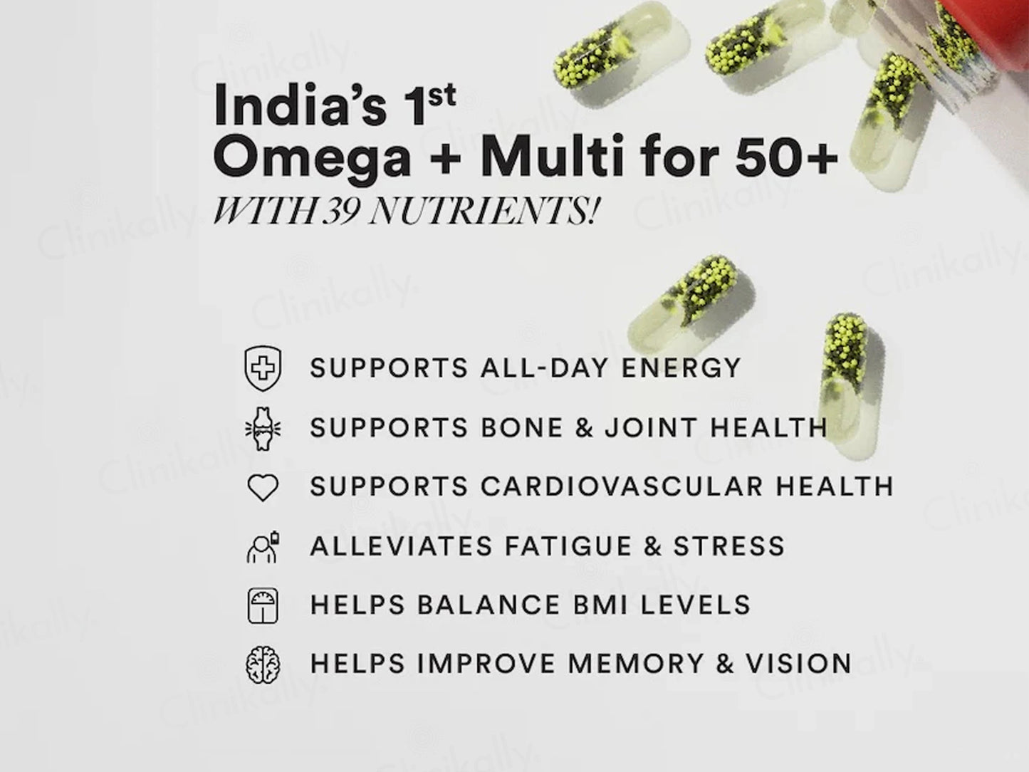 Wellbeing Nutrition Slow Multi  Omega For Adult 50 Capsule