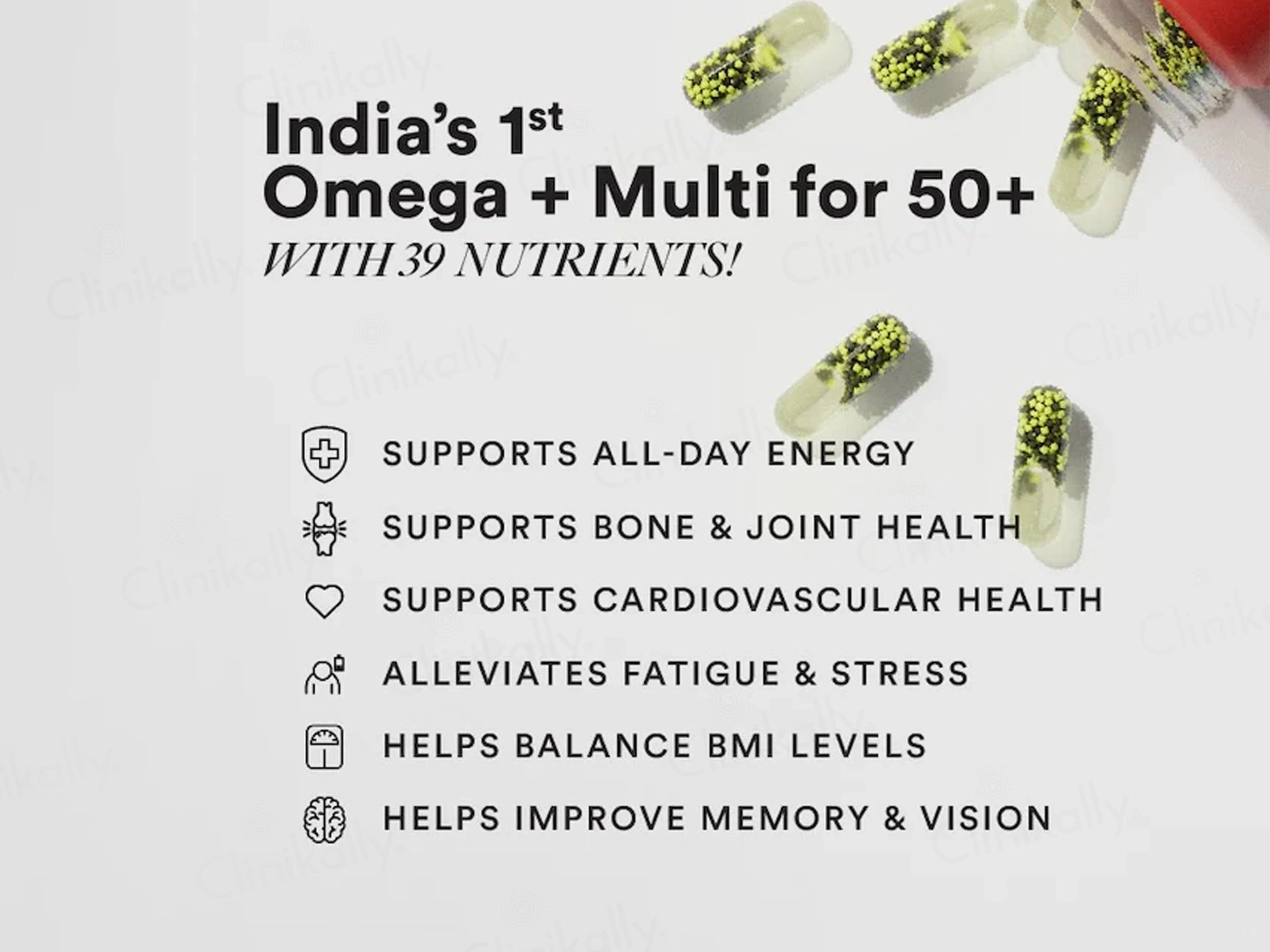 Wellbeing Nutrition Slow Multi  Omega For Adult 50 Capsule