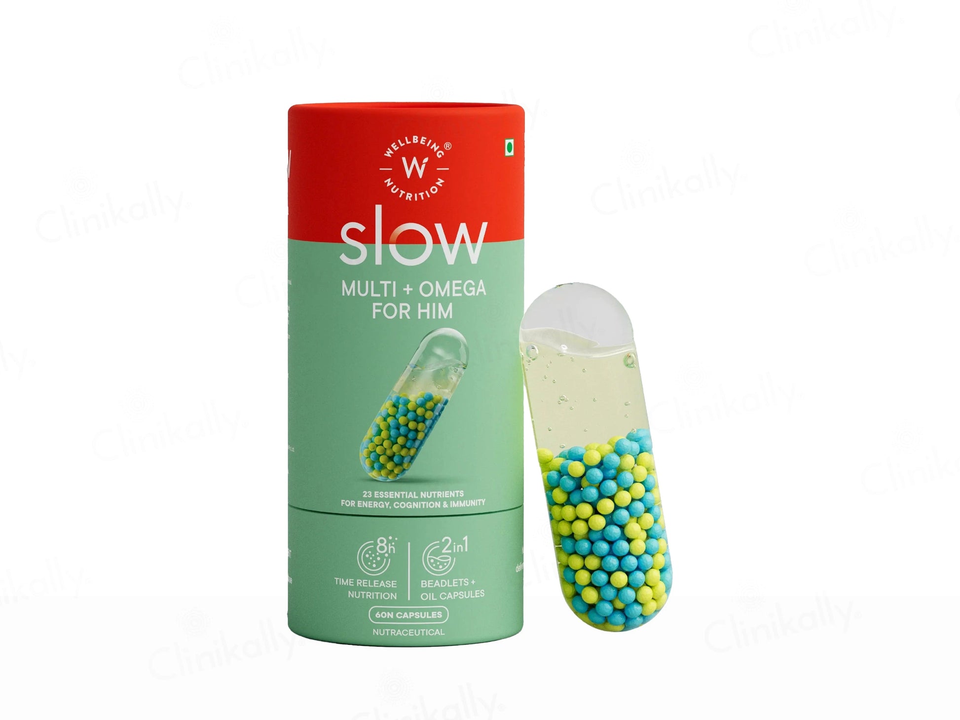 Wellbeing Nutrition Slow Multi  Omega For Him Capsule
