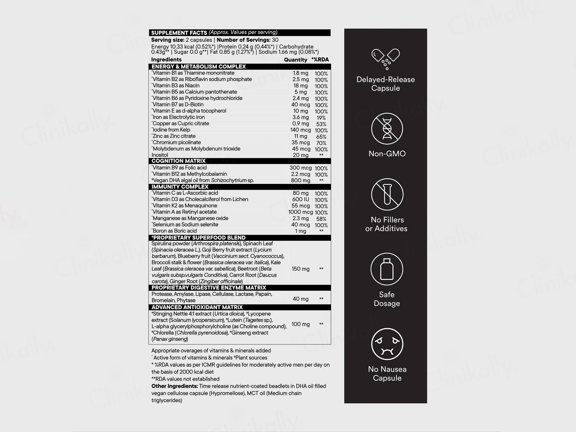 Wellbeing Nutrition Slow Multi  Omega For Him Capsule