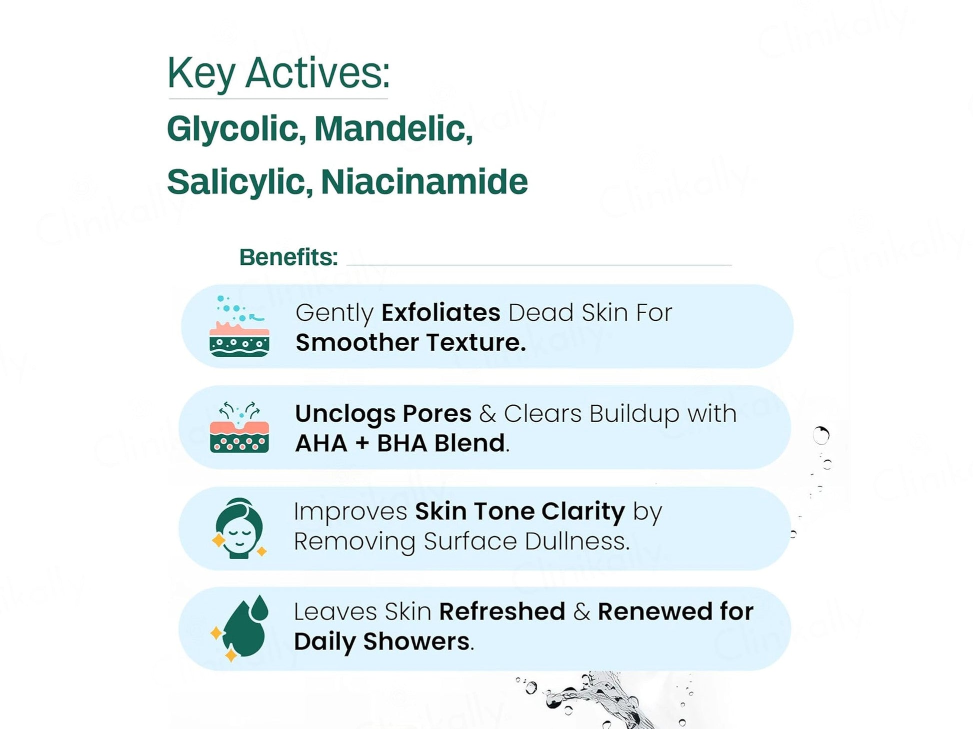 Wild Oak AHA BHA Exfoliating Body Wash