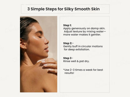Wild Oak Vitamin C Shea Butter Sugar Body Scrub