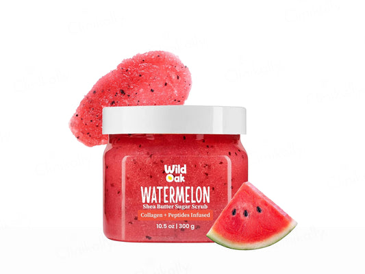 Wild Oak Watermelon Shea Butter Sugar Body Scrub