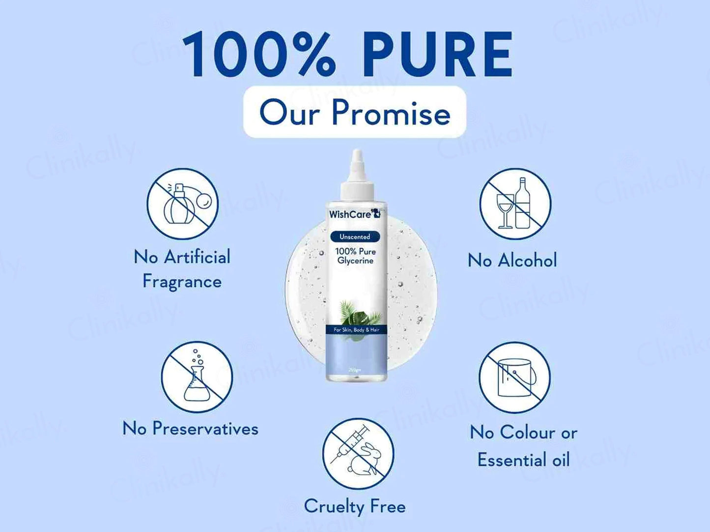 WishCare 100 Percent Unscented Pure Glycerine