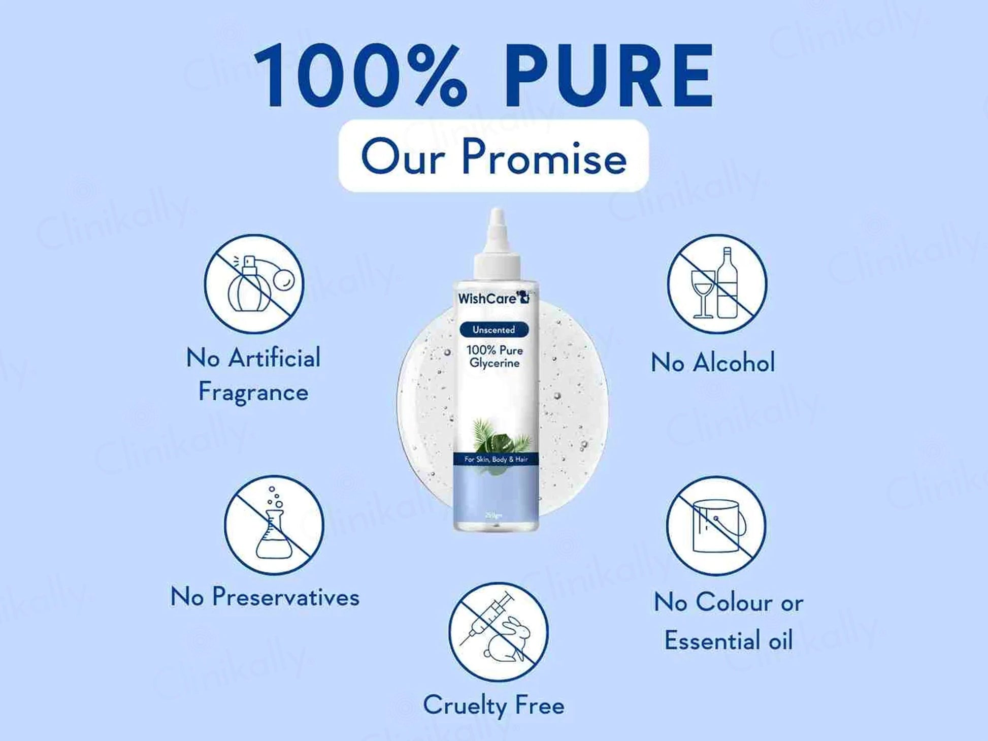 WishCare 100 Percent Unscented Pure Glycerine