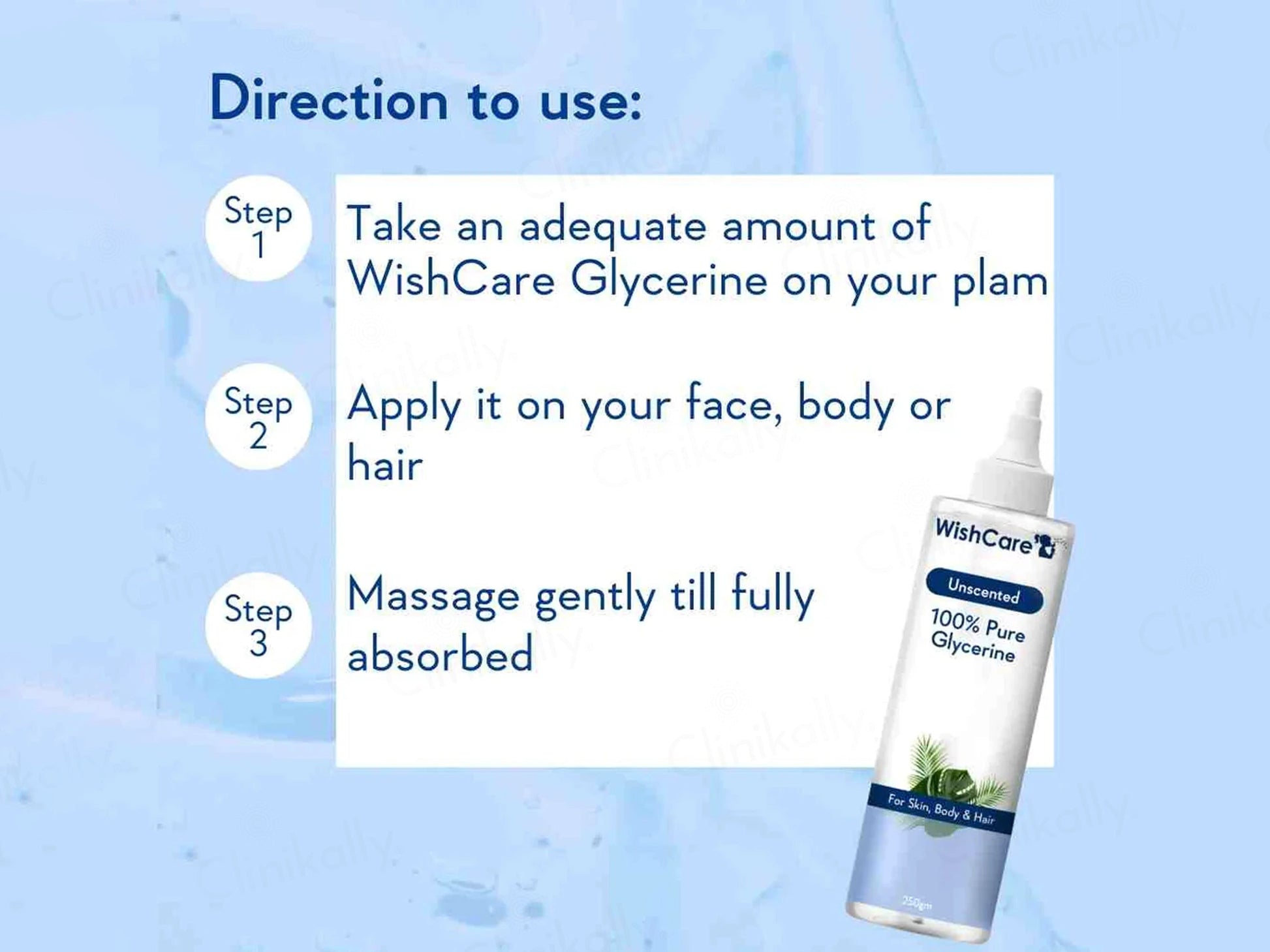 WishCare 100 Percent Unscented Pure Glycerine