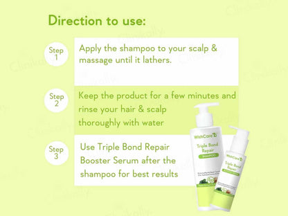 WishCare Triple Bond Repair Shampoo