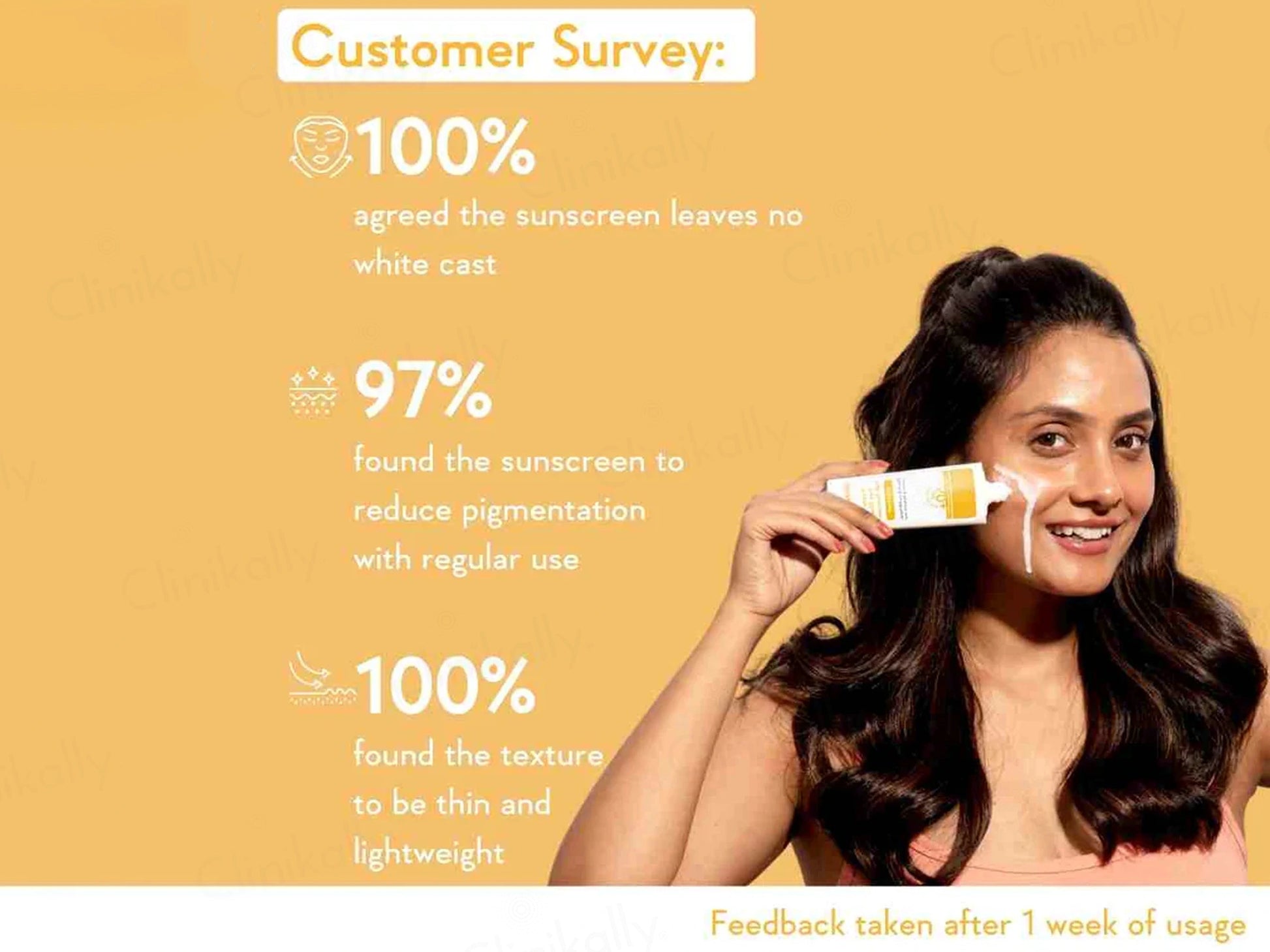 WishCare Vitamin C Pure Glow Milk Ultra Light Sunscreen SPF 50 PA