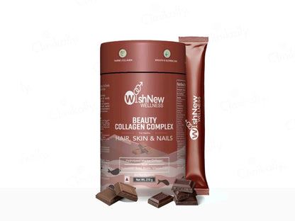 WishNew Wellness Beauty Collagen For Healthy Hair, Skin and  Nails