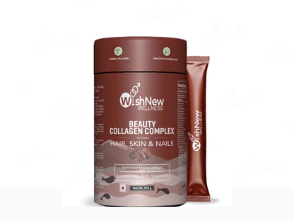 WishNew Wellness Beauty Collagen For Healthy Hair, Skin and  Nails