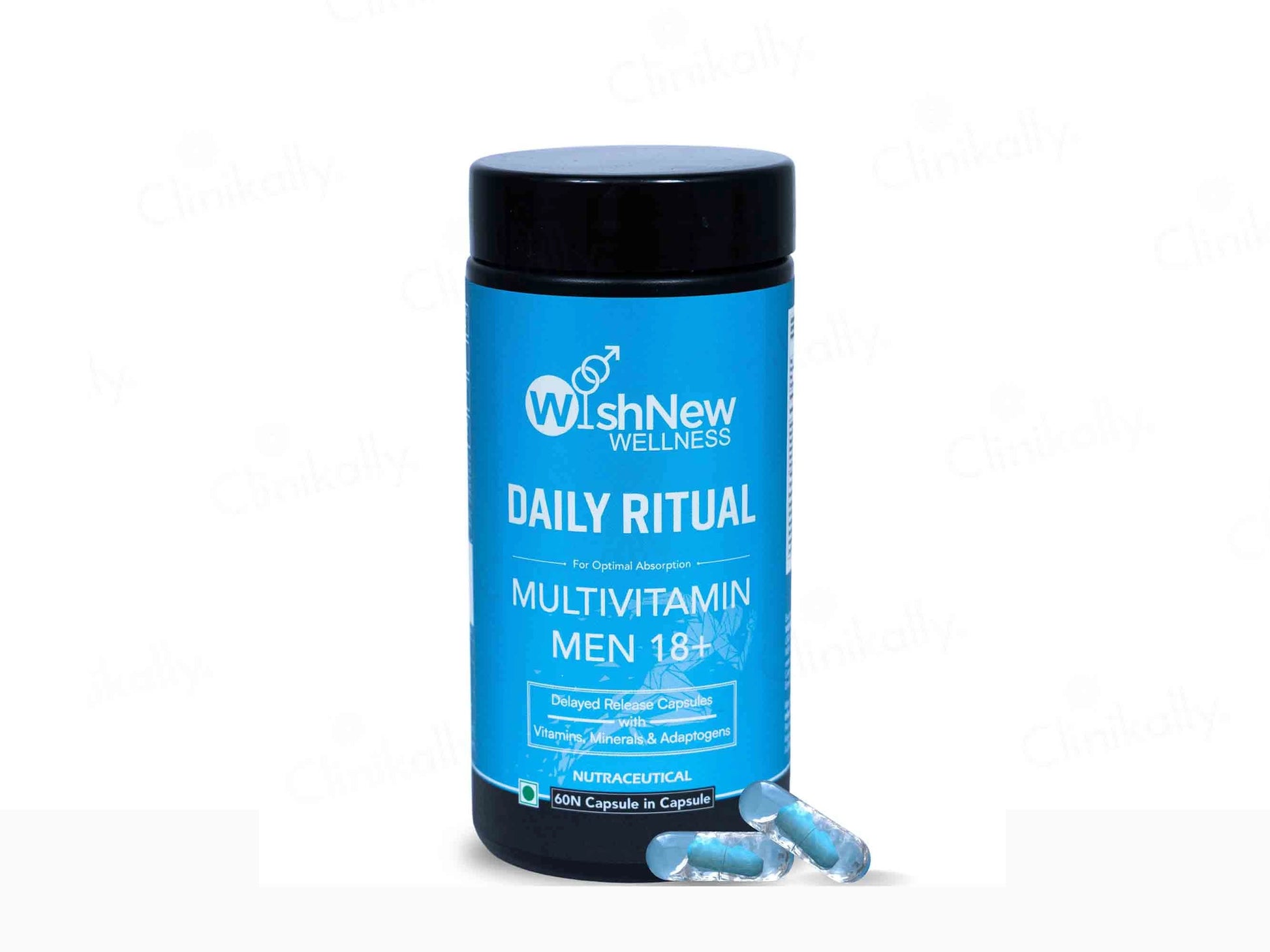 WishNew Wellness Daily Ritual Multivitamin Capsule For Men 18