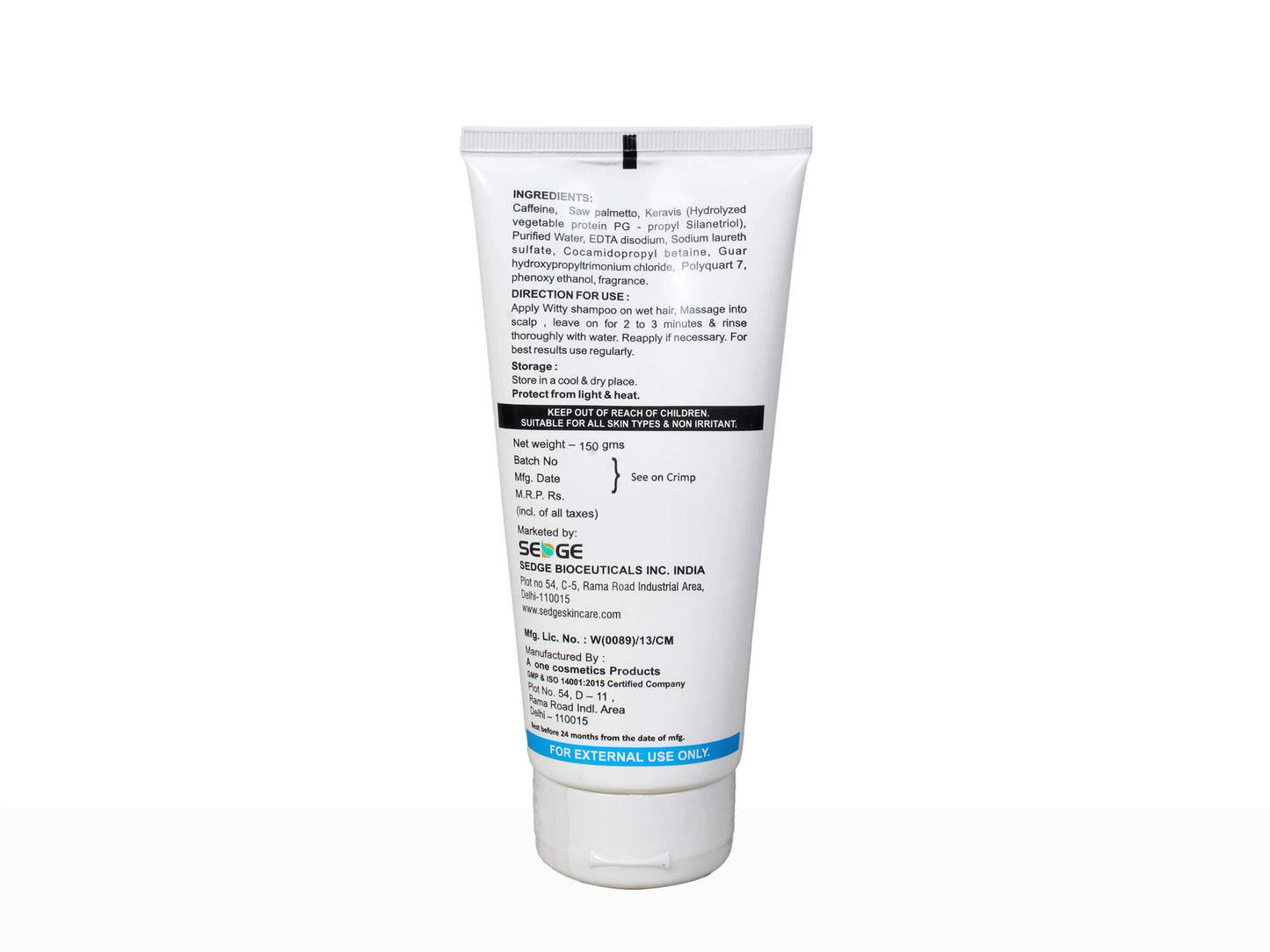 Witty Anti Hair Fall Shampoo