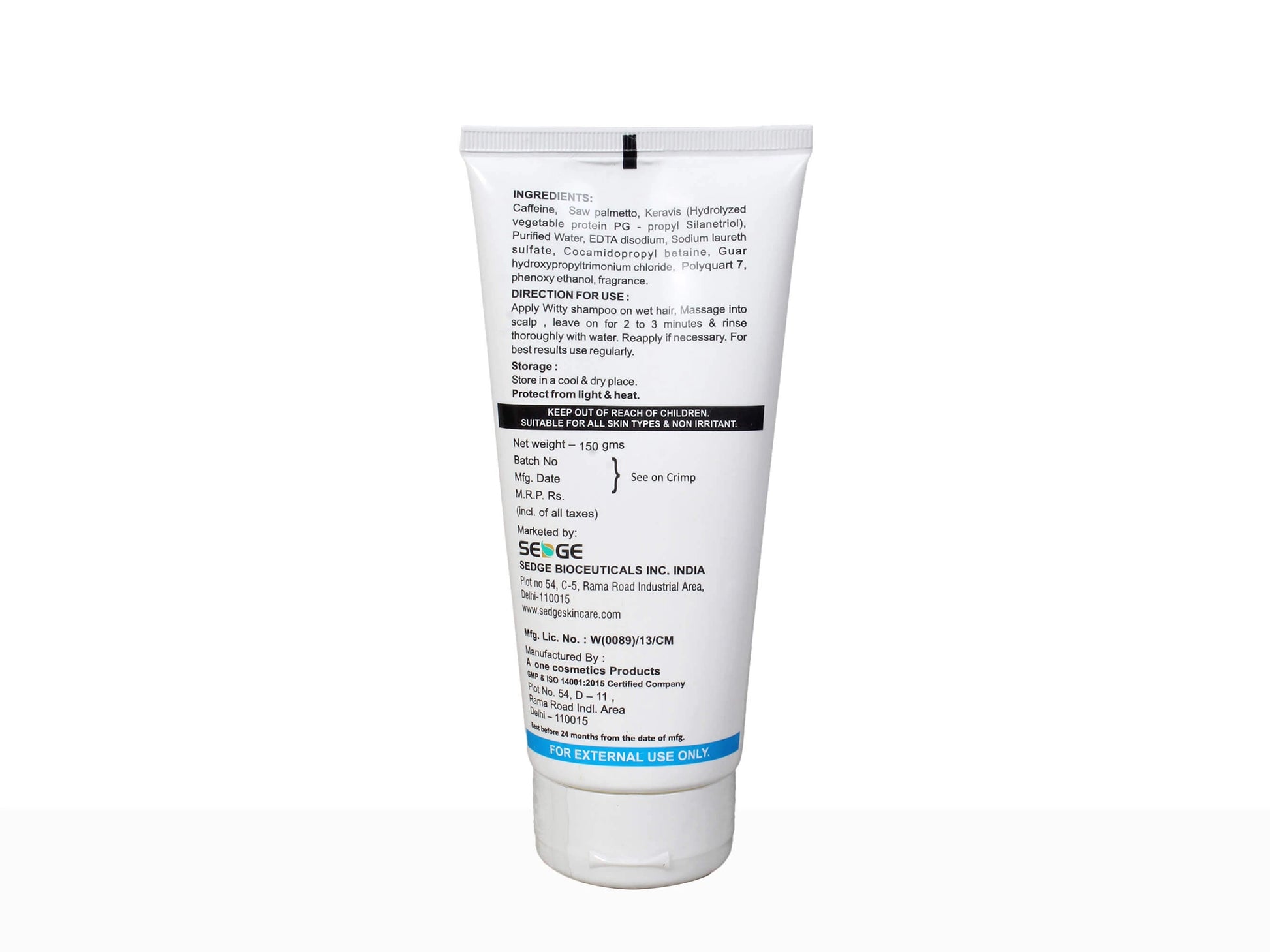 Witty Anti Hair Fall Shampoo