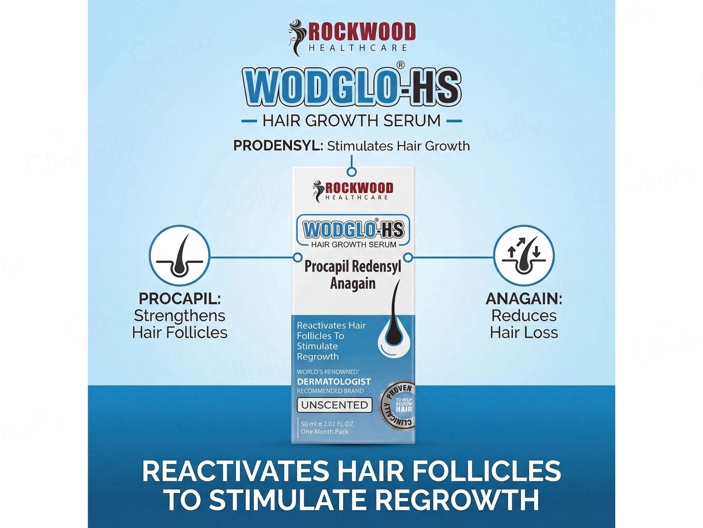 Wodglo-HS Hair Growth Serum