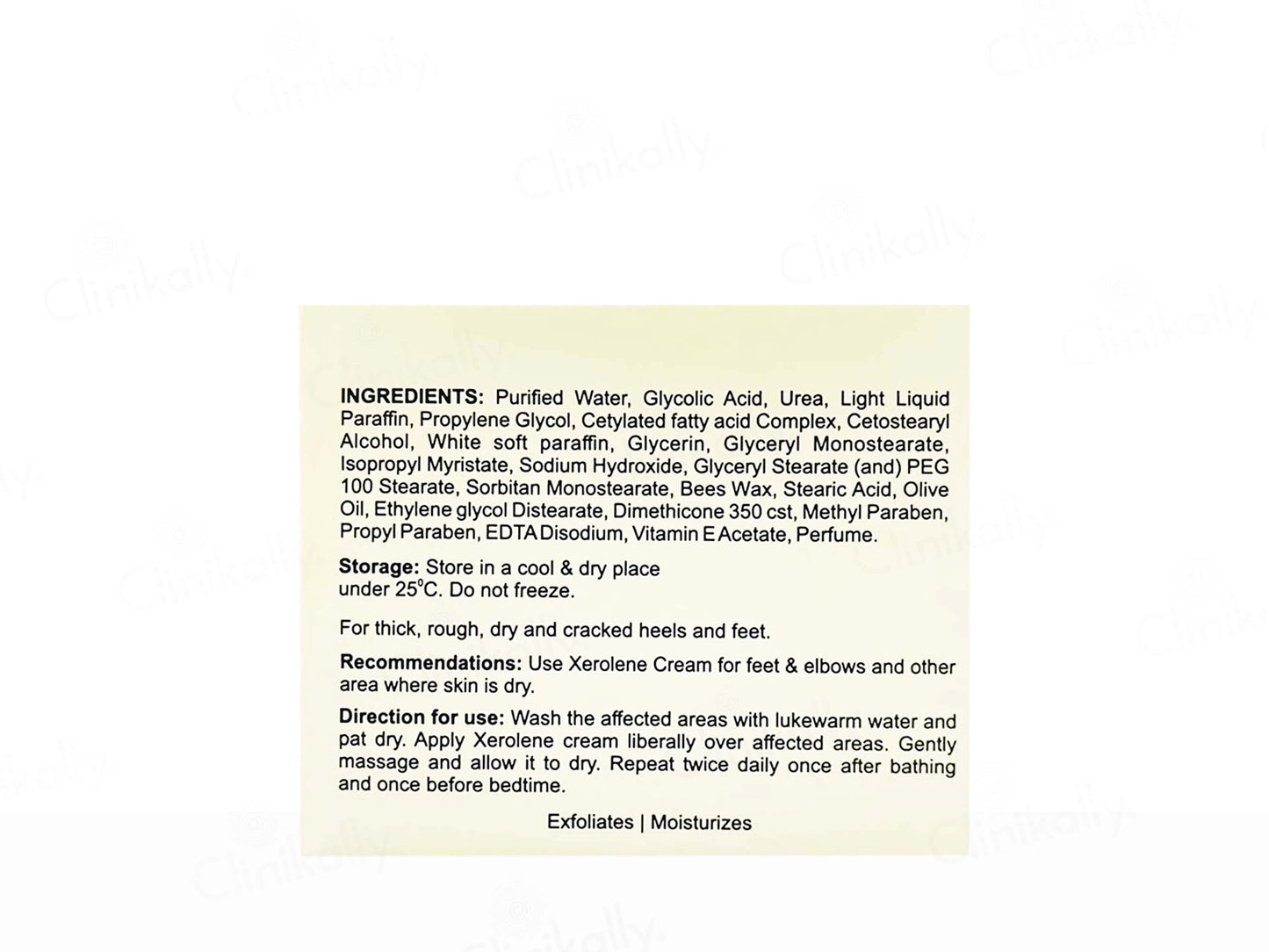 Xerolene Cream