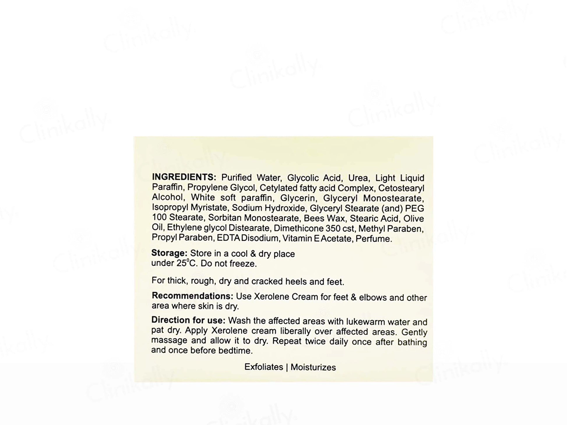 Xerolene Cream