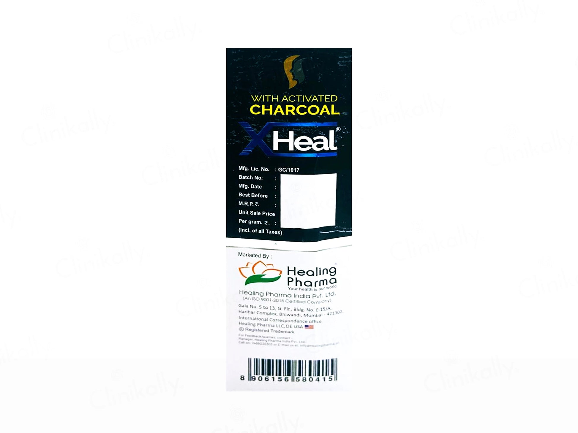 Xheal Activated Charcoal Scrub Face Wash for Men and  Women