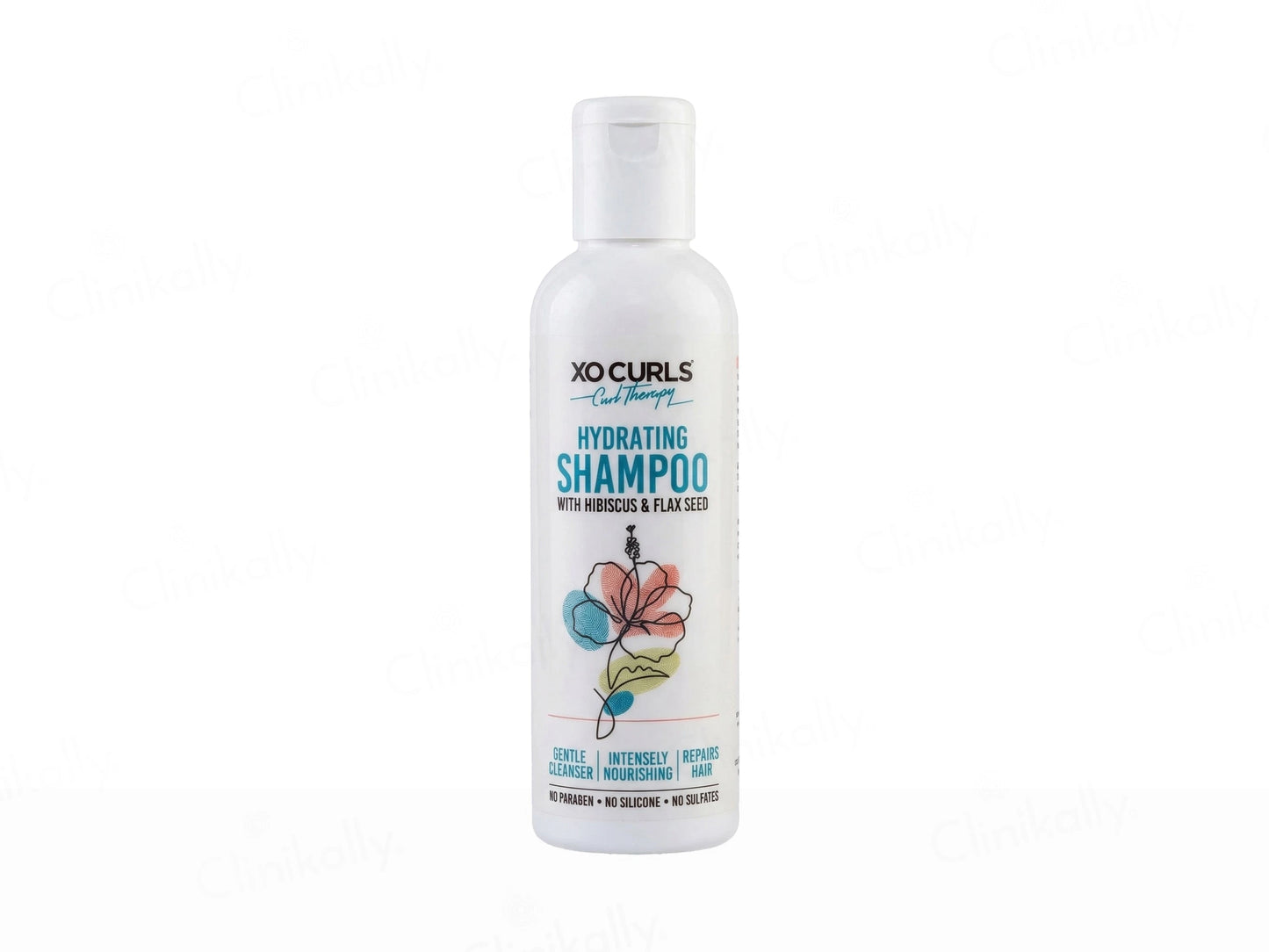 Xo Curls Hydrating Shampoo With Hibiscus, Flax Seed and  Lavender