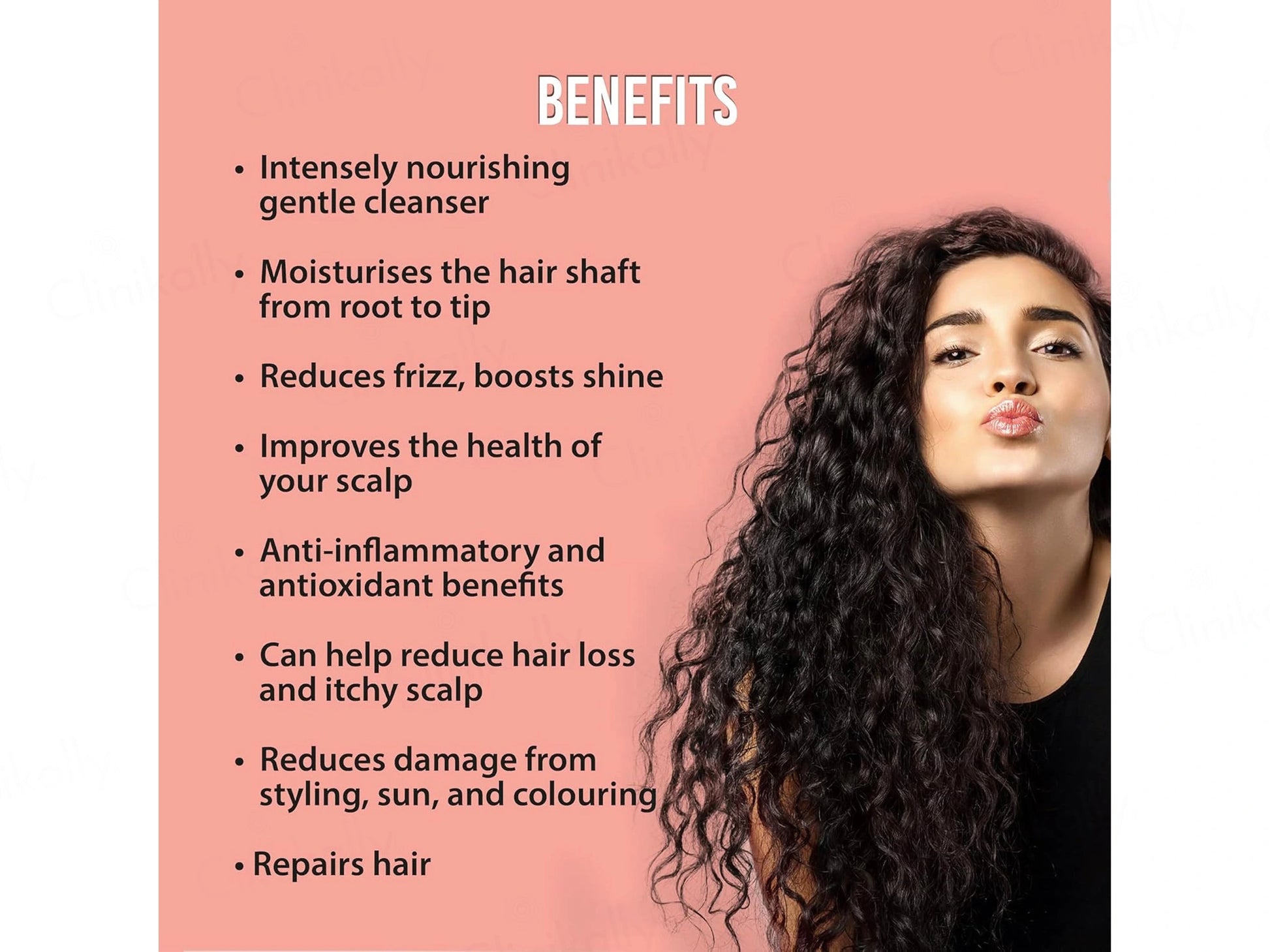 Xo Curls Hydrating Shampoo With Hibiscus, Flax Seed and  Lavender
