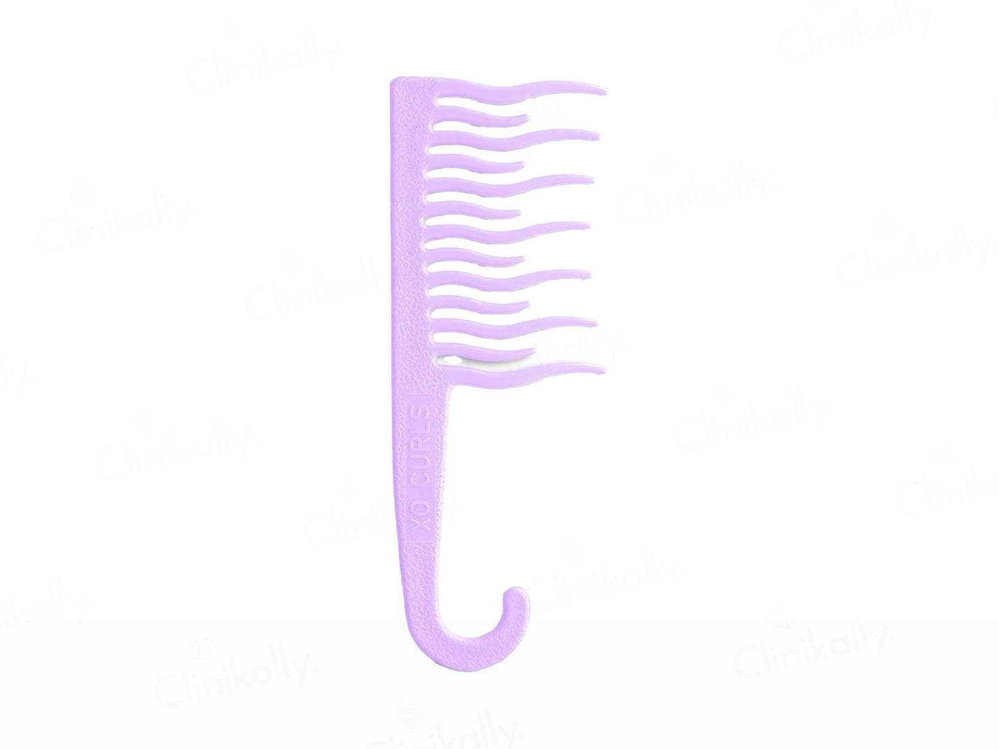 Xo Curls Shower Detangling Comb - Green