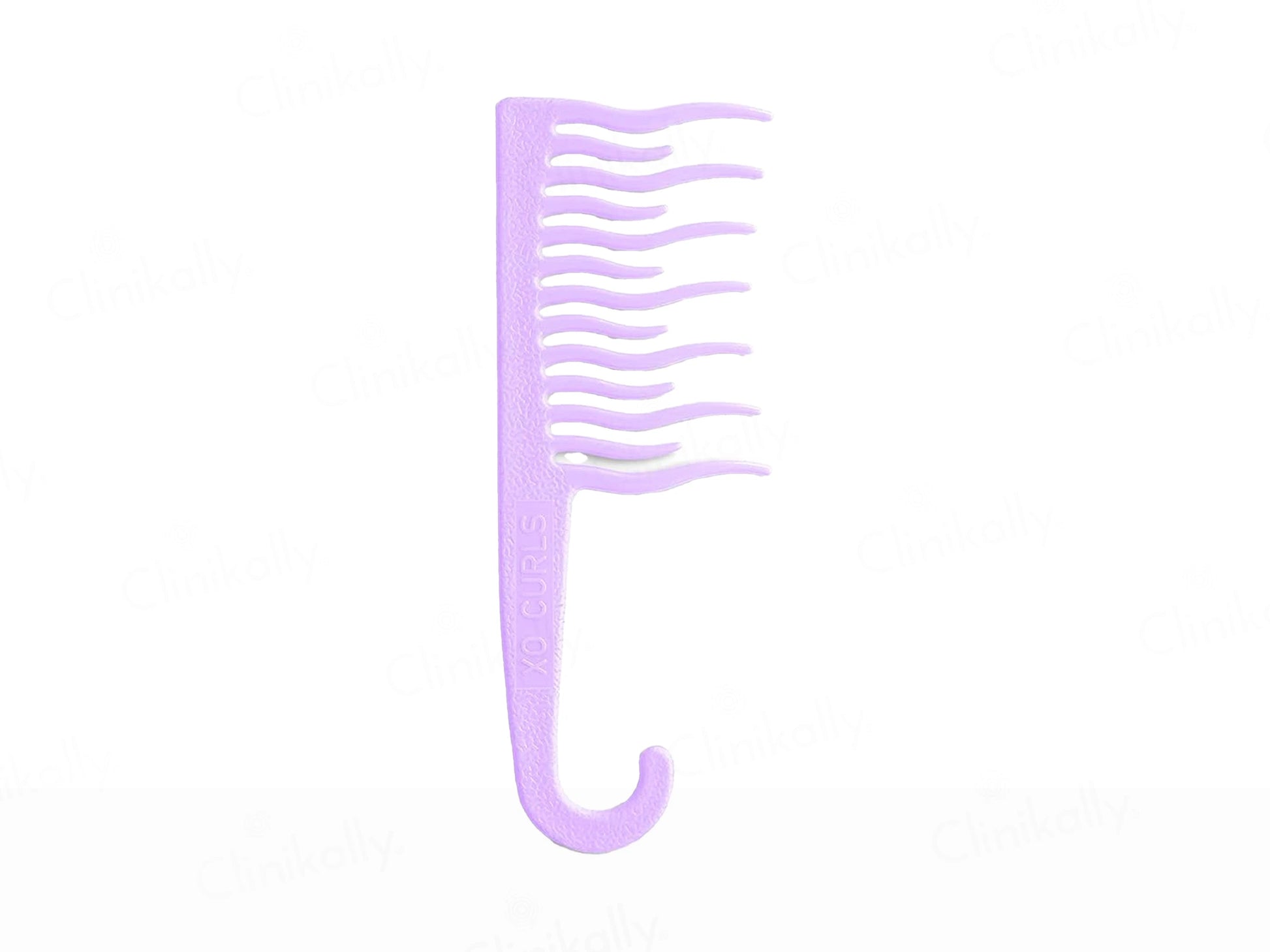Xo Curls Shower Detangling Comb - Green