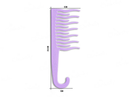 Xo Curls Shower Detangling Comb - Green
