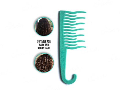 Xo Curls Shower Detangling Comb - Lavender