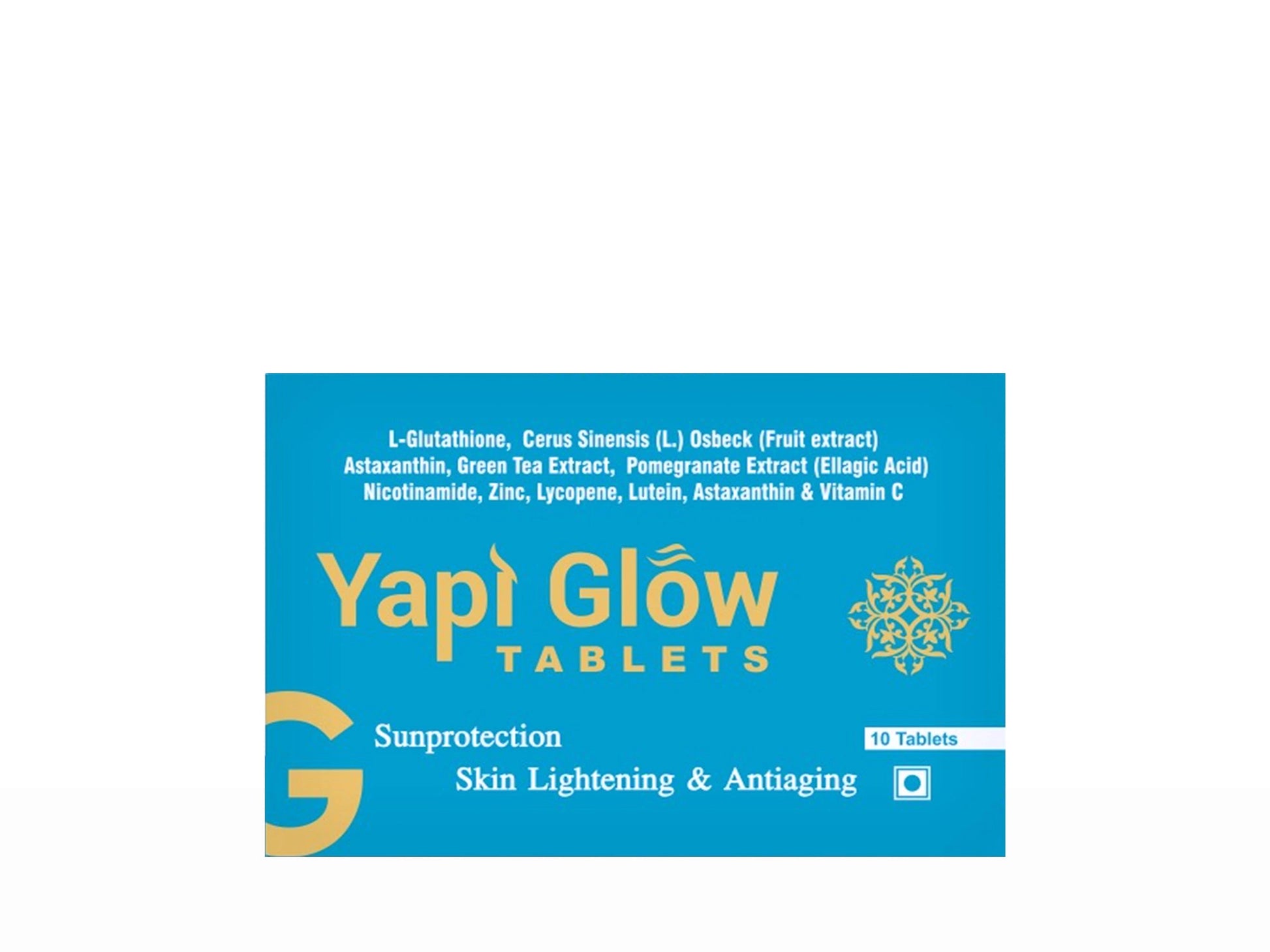 Yapi Glow Skin Lightening and  Antiaging Sunprotection Tablet