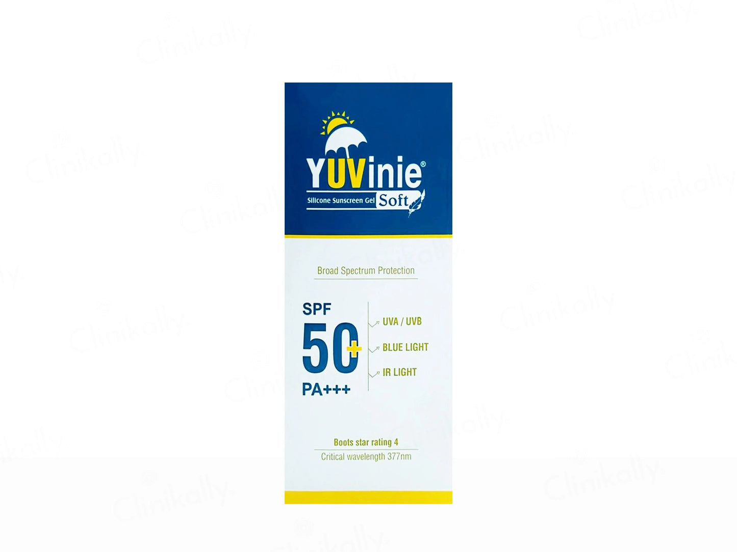 Yuvinie Soft Silicone Sunscreen Gel SPF 50