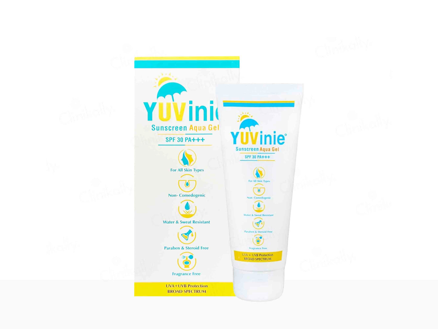 Yuvinie Sunscreen Aqua Gel SPF 30 PA