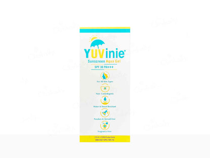 Yuvinie Sunscreen Aqua Gel SPF 30 PA