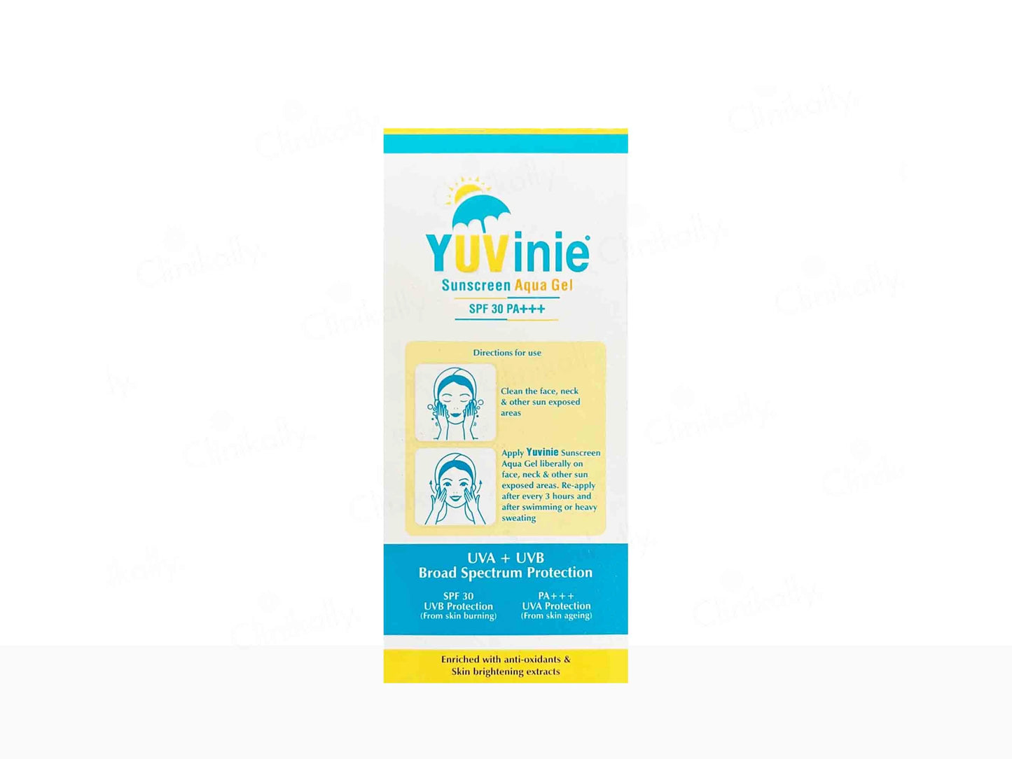 Yuvinie Sunscreen Aqua Gel SPF 30 PA