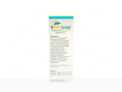 Yuvinie Sunscreen Aqua Gel SPF 30 PA