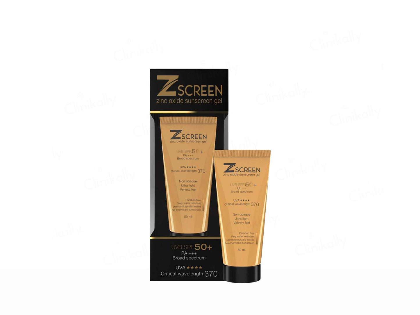 Z Screen Zinc Oxide Sunscreen Gel SPF 50 PA