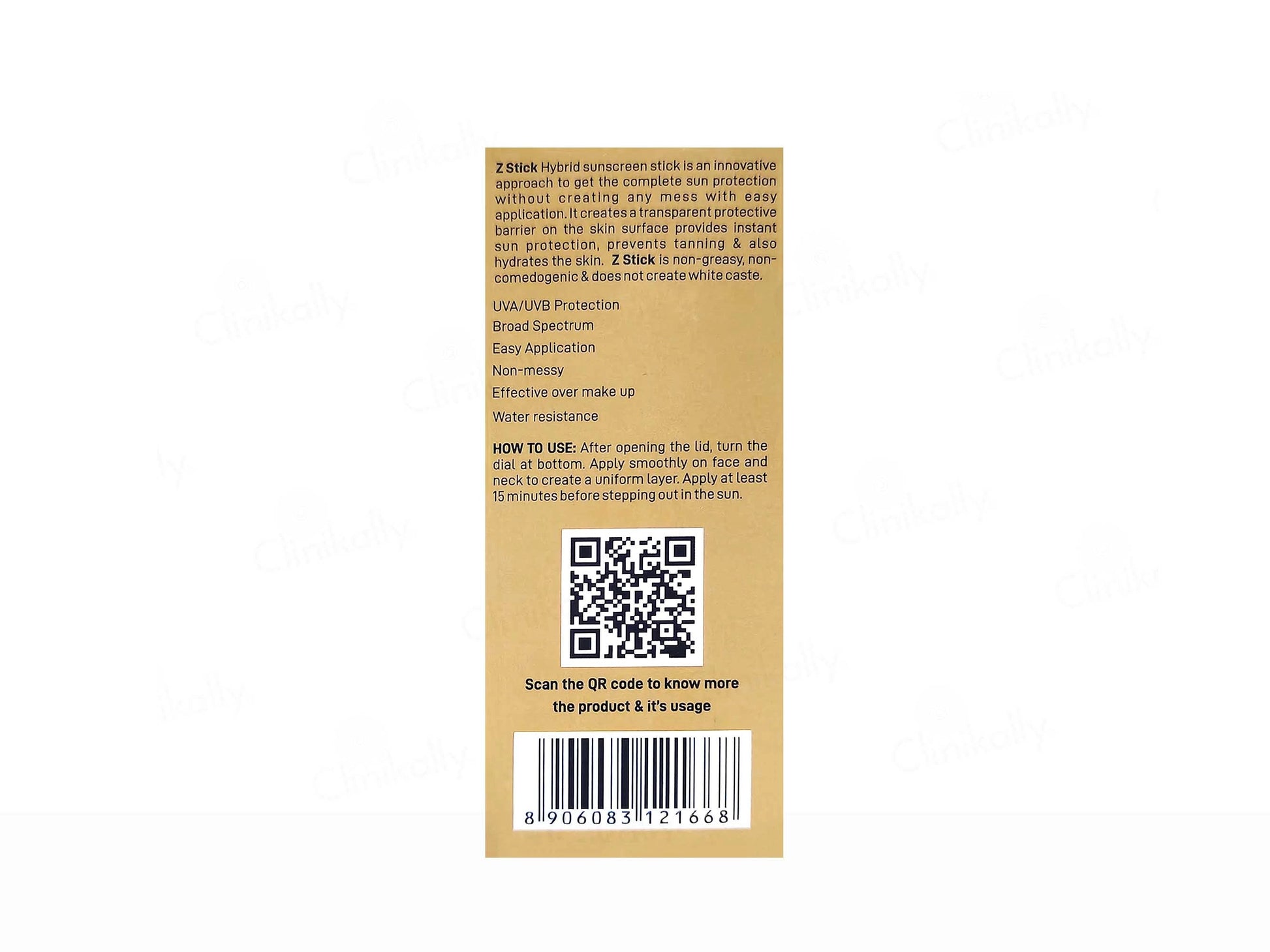 Z Stick Hybrid Sunscreen Stick