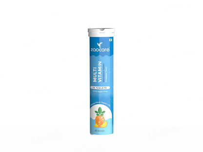 Zaocare Multivitamin Effervescent Tablet - Pineapple Flavour