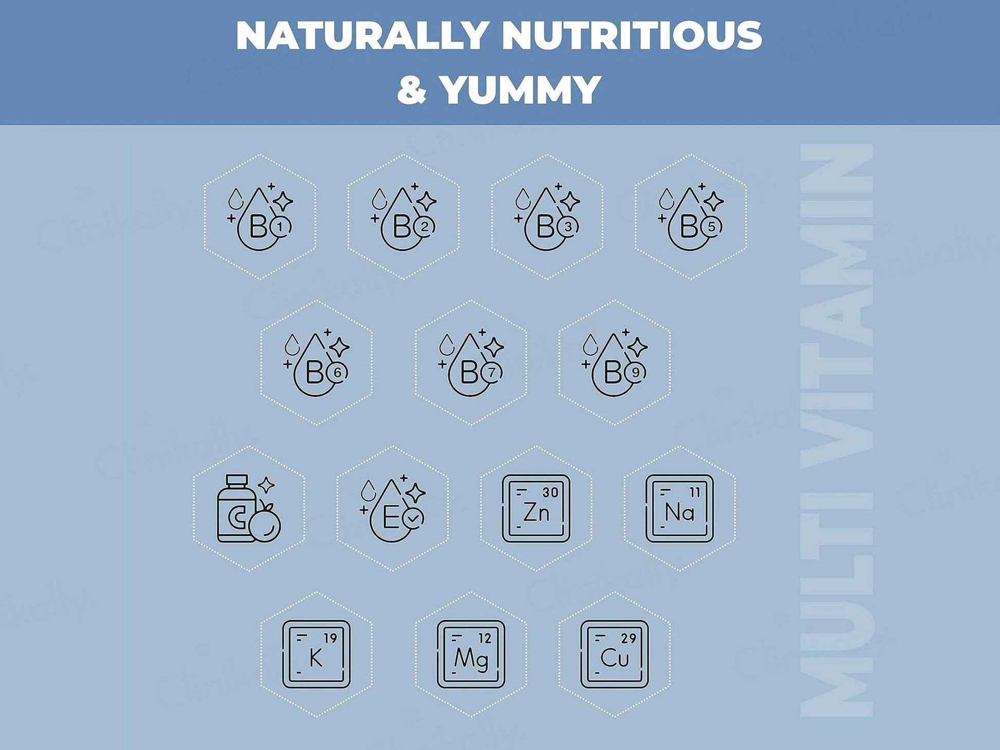 Zaocare Multivitamin Effervescent Tablet - Pineapple Flavour