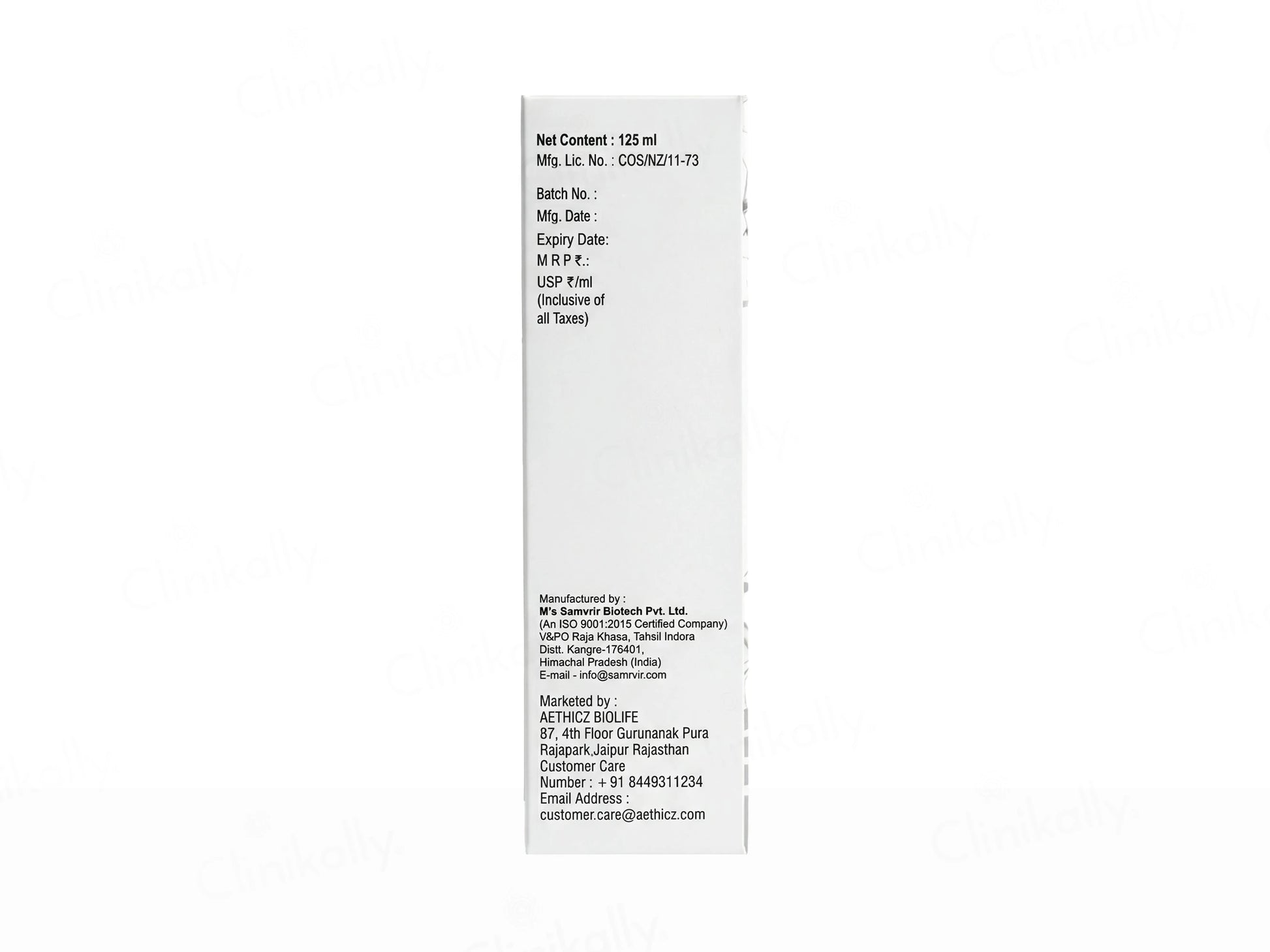 Zarywin Anti Hair Fall Shampoo