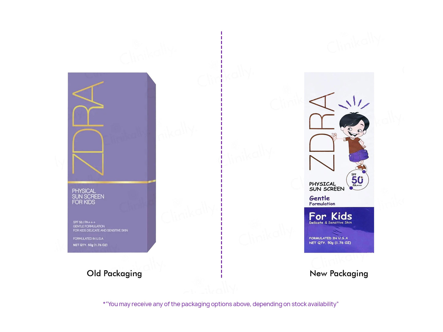 Zdra Physical Sunscreen For Kids SPF 50 PA