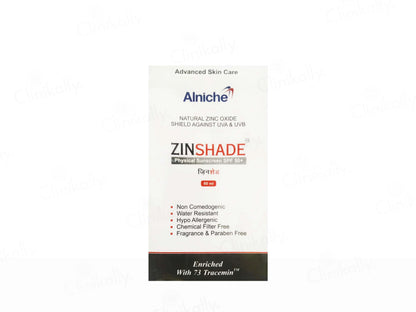 Zinshade Physical Sunscreen SPF 50