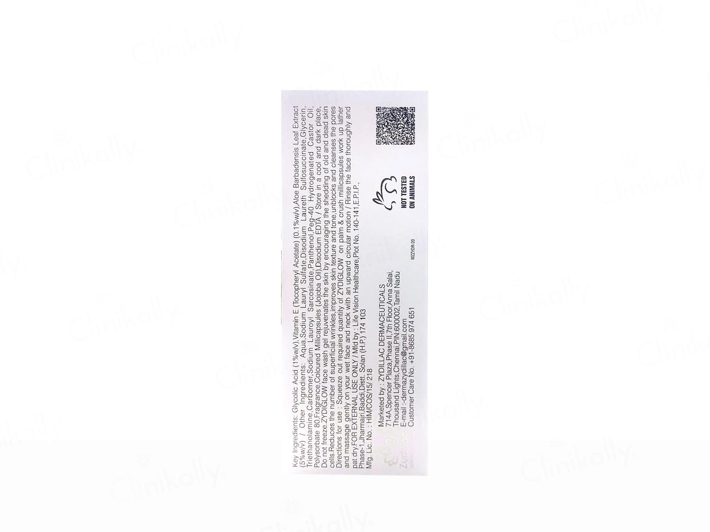 Zydiglow Reviving and  Refreshing Face Wash