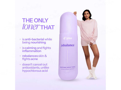 d'you Inbalance Soothing Milky Tonic