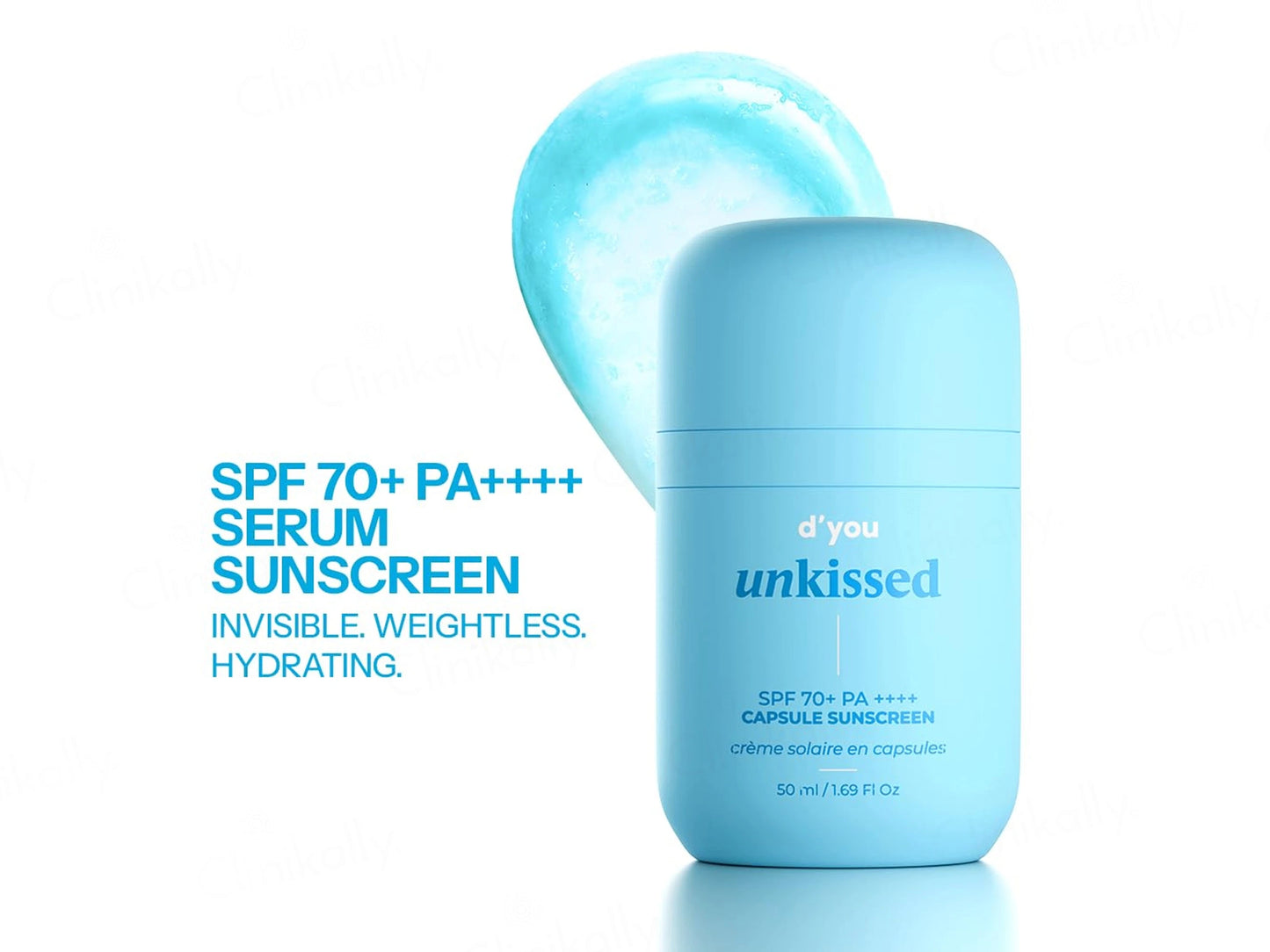d'you Unkissed Capsule Sunscreen SPF 70 PA