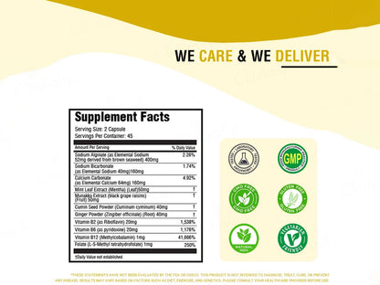 iMeMyself Acid Ease Dietary Supplement Vegetarian Capsule