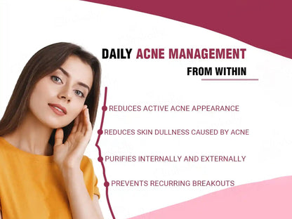 iMeMyself Acne Ease Dietary Supplement Vegetarian Capsule