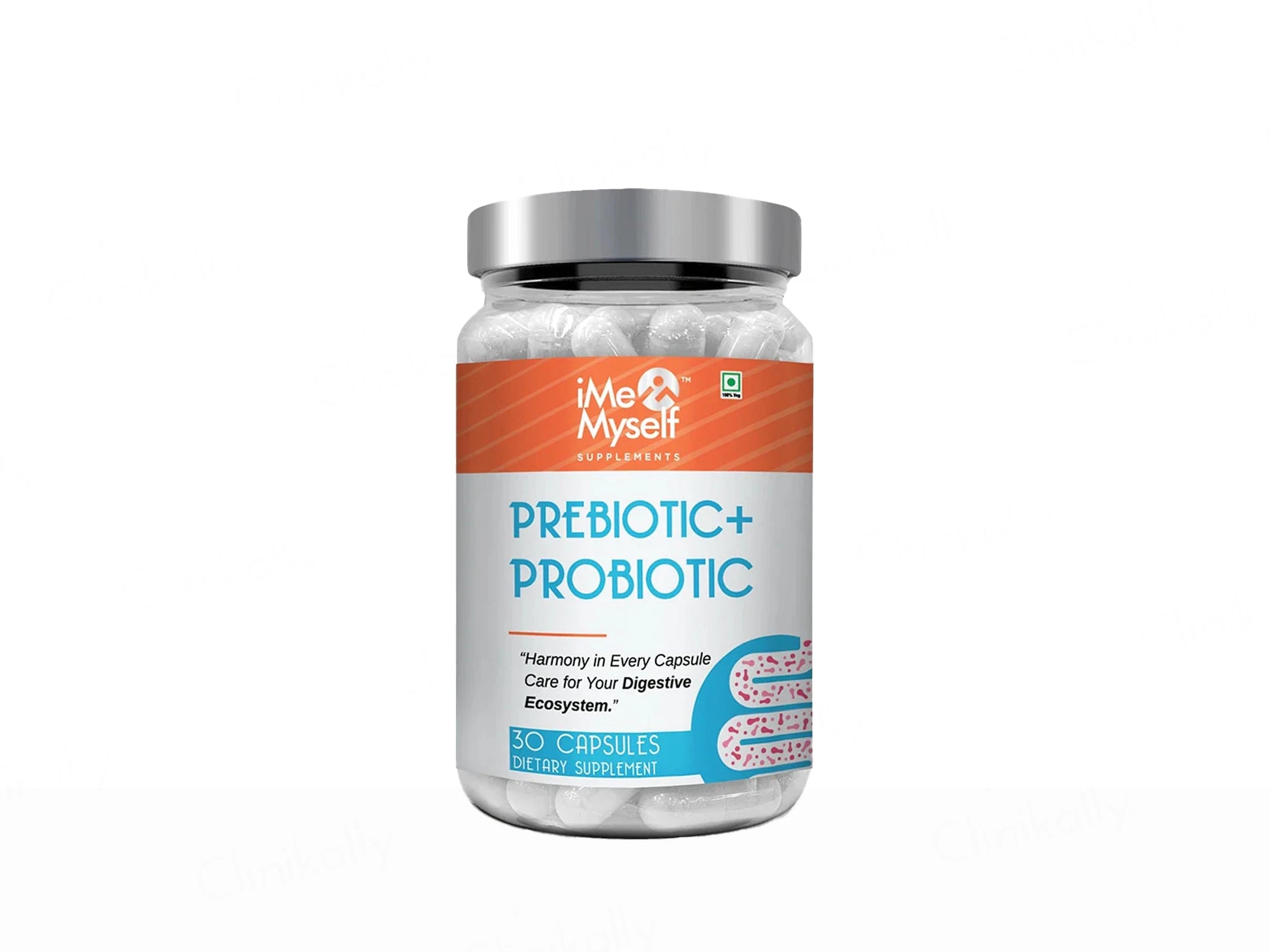 iMeMyself Prebiotic  Probiotic Dietary Supplement Vegetarian Capsule